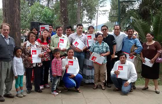 En la localidad de Los Toldos el IPV entregó 10 viviendas y 15 núcleos húmedos