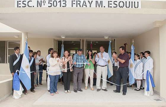 La Provincia inauguró una escuela secundaria para más de 300 alumnos de El Tala