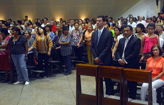 El Gobernador participó en Orán del inicio del Año de la Misericordia