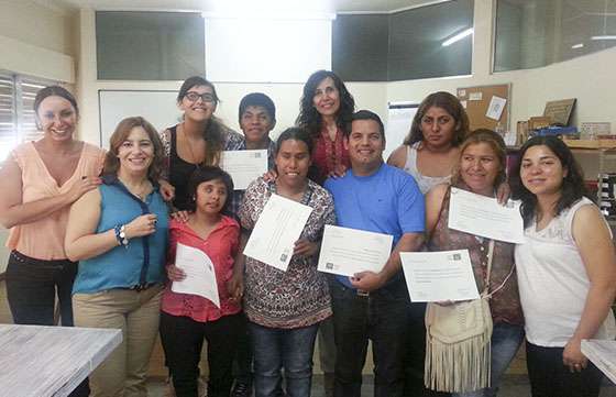 Jóvenes con discapacidad fueron capacitados en análisis sensorial de alimentos y cata a ciegas