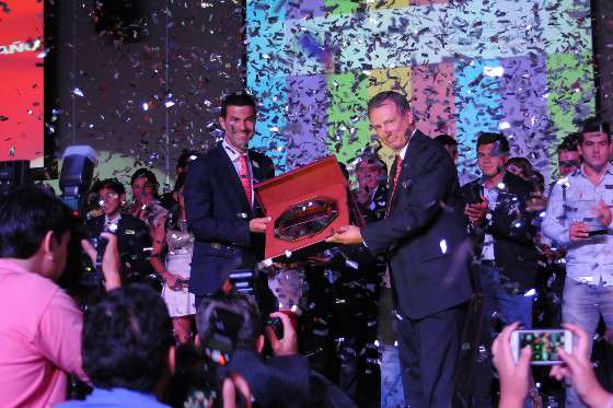 El golfista Tomás Cocha es el Deportista del Año 2015