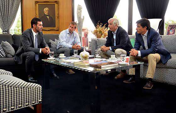 El gobernador Urtubey recibió al Gerente General de CCU Argentina