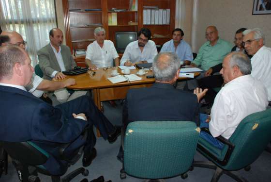Funcionarios e intendentes analizaron la situación de la Ruta 34 luego de las constantes lluvias