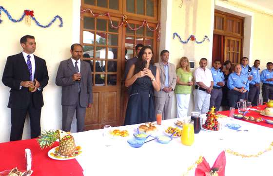 La ministra Calletti destacó la labor del personal penitenciario