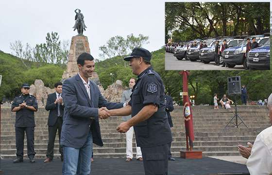 Con la incorporación de 41 móviles se refuerza el servicio de seguridad en la Provincia