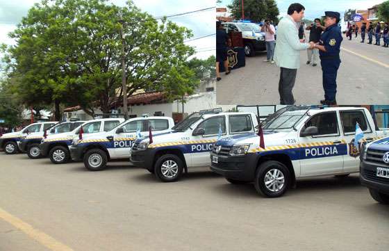 La Provincia hizo entrega de nuevos móviles para el departamento Anta