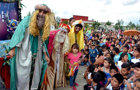 Gran fiesta con los Reyes Magos en el Parque del Bicentenario