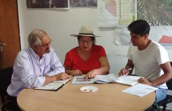 Se trabaja en un proyecto de abastecimiento de agua para una escuela del paraje El Sauzal II