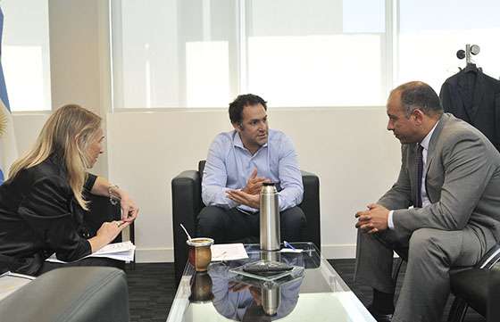 Dib Ashur mantuvo reuniones con funcionarios del Ministerio de Ciencia y Tecnología de la Nación