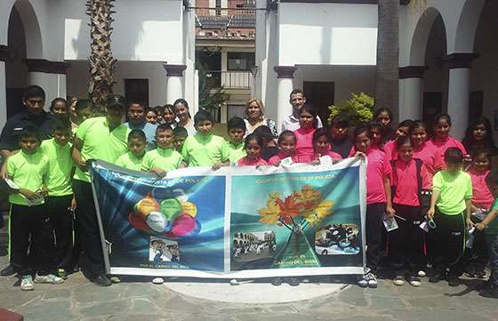 Niños del cuerpo infantil de Orán visitaron la Jefatura de Policía