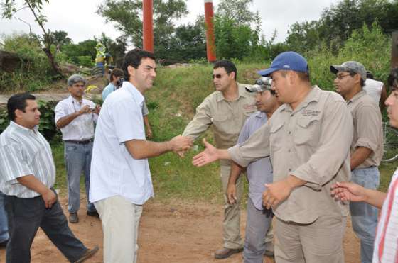 “Voy a garantizar que las obras en construcción estén terminadas y puedan ser inauguradas”, dijo Urtubey en Salvador Mazza