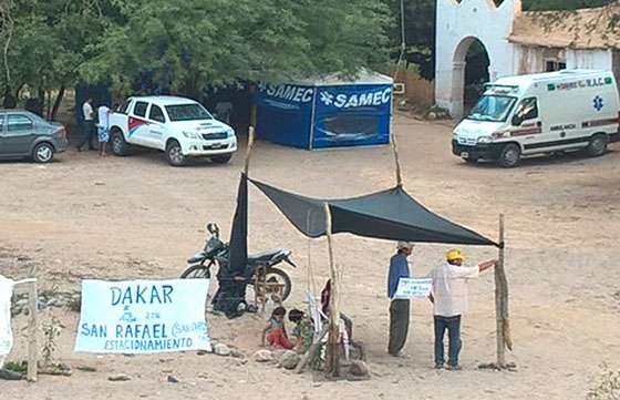 Exitoso operativo del Samec durante el Dakar en Salta