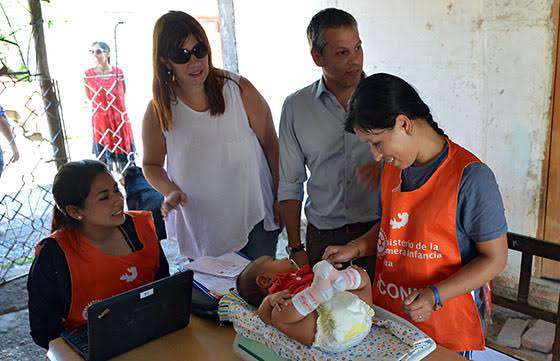 Nación potenciará el alcance de las políticas salteñas para la primera infancia
