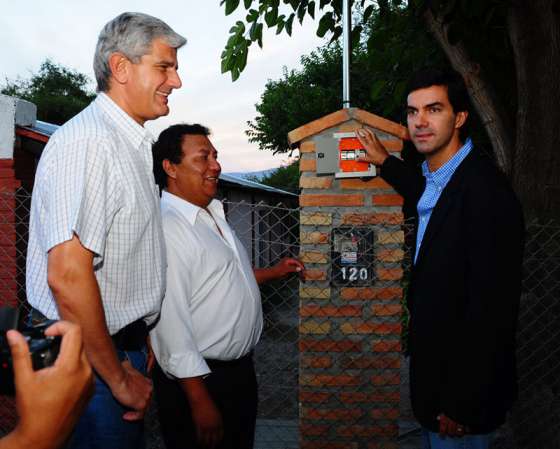 El paraje San Antonio ya cuenta con energía eléctrica