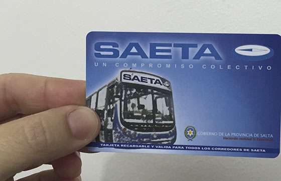 SAETA no cobra adicional por recarga de crédito