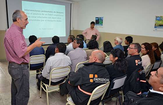 Agentes municipales recibieron capacitación sobre enfermedades transmitidas por Aedes Aegypti