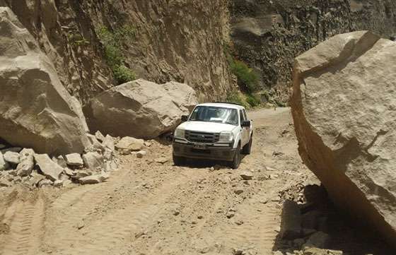 La ruta provincial 47 se encuentra habilitada con circulación restringida