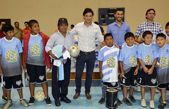 Deportes entregará esta tarde indumentaria del torneo Cebollitas en el Valle de Lerma