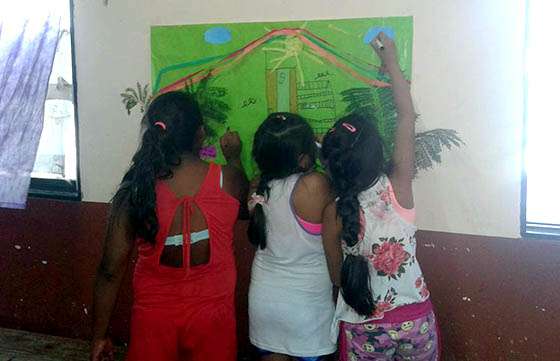 Se brindan talleres de prevención de adicciones para niños y niñas de zona sureste