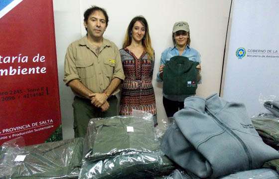 Guardaparques provinciales recibieron nueva indumentaria