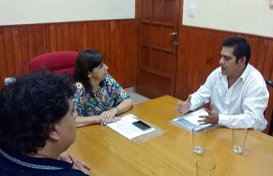 Trabajan en la normalización institucional de centros vecinales del interior