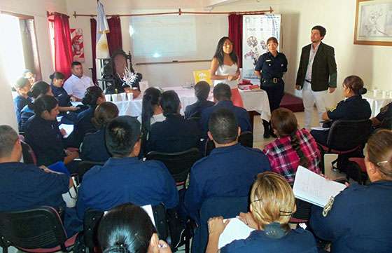 Capacitaron a operadores de Violencia Familiar de la Policía Comunitaria