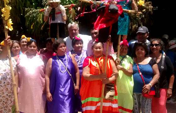 Dio comienzo la celebración del Arete Guasú en la comunidad Guaraní