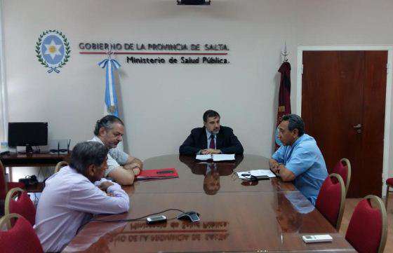 El Ministro de Salud recibió a referentes de la Interhospitalaria