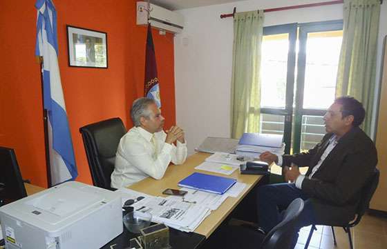 Municipio y Provincia analizaron el trabajo del Centro de Mediación de La Caldera