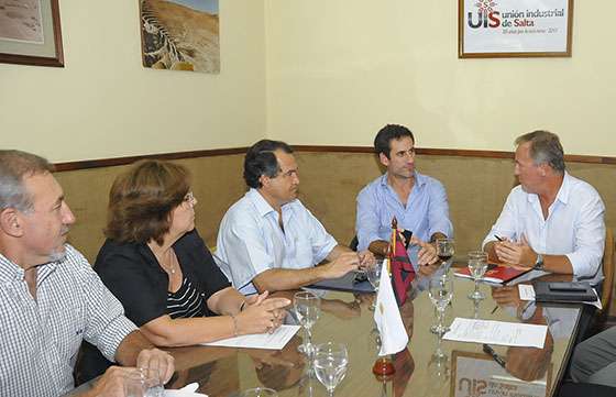 Productivo encuentro del secretario de Industria con directivos de la Unión Industrial