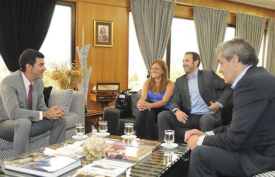 El gobernador Urtubey recibió a directivos de Massalin
