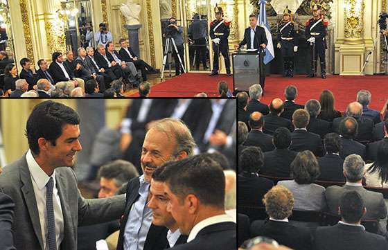 Urtubey participó en el anuncio de cambios en el Impuesto a las Ganancias