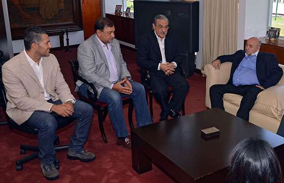 El vicegobernador Isa recibió al Subsecretario de Obras Públicas de Nación