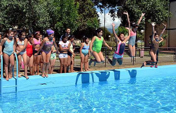 Los chicos de la colonia de vacaciones realizarán esta tarde una muestra de actividades