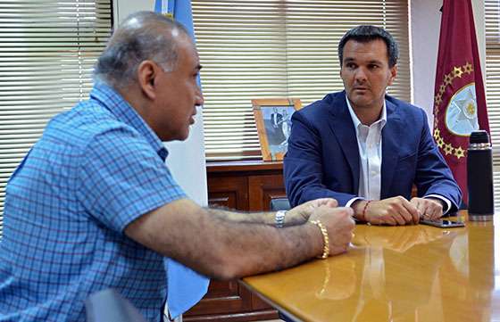 El ministro Rodríguez se reunió con el intendente de Salvador Mazza por la causa del concejal prófugo