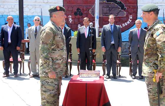 El Vicegobernador Isa participó de la asunción del comandante de la V Brigada del Ejército
