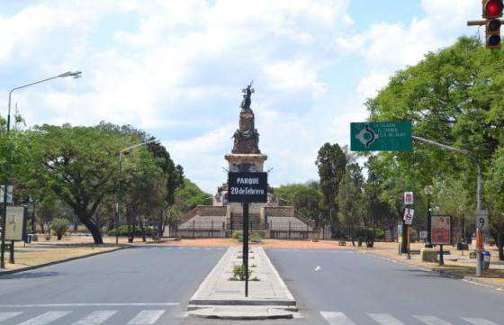 Saeta modificó el recorrido de corredores en la zona del monumento 20 de Febrero