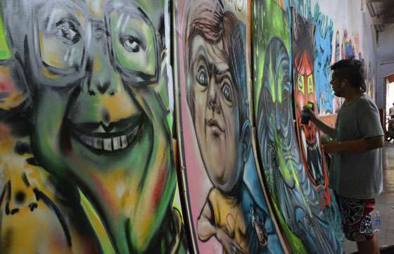 Con Cultura Joven, el arte urbano tuvo su máxima expresión