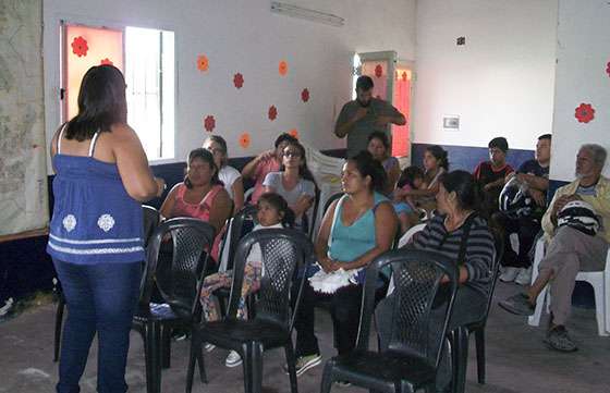 Vecinos de barrio Solidaridad fueron instruidos sobre seguridad ciudadana