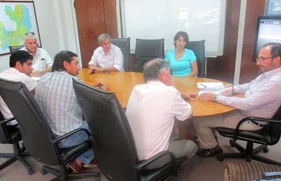 El secretario de Asuntos Agrarios recibió a productores apícolas de El Galpón