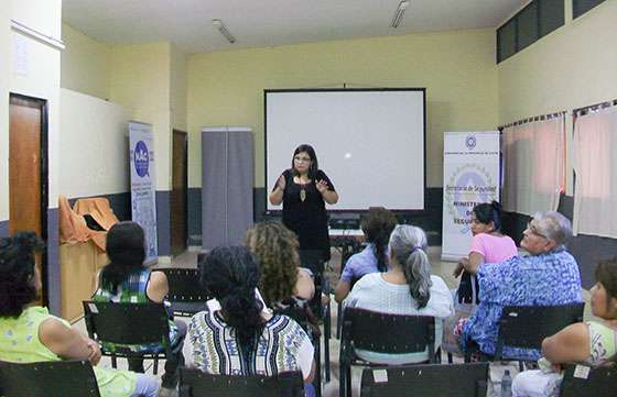Capacitación sobre seguridad ciudadana en Villa Lavalle