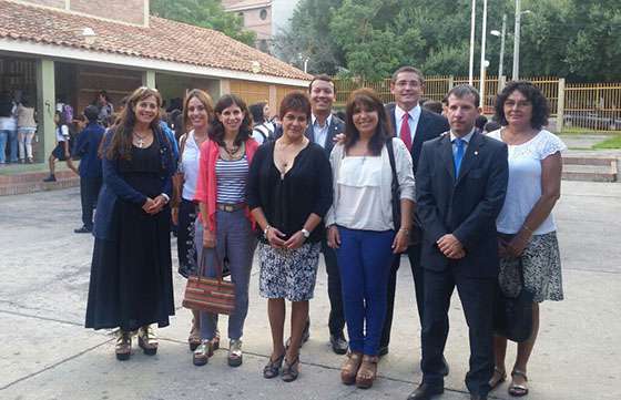 Ministros del Gabinete provincial participaron de la inauguración del ciclo lectivo en escuelas de Capital