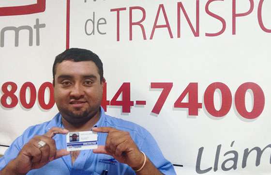 Nuevo sistema de identificación para choferes de colectivo