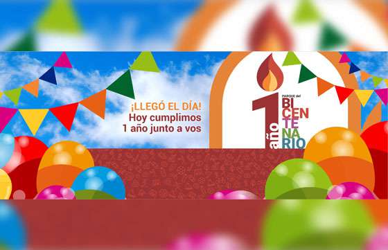 Hoy festeja su primer aniversario el Parque del Bicentenario