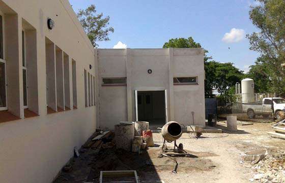 La obra de ampliación del Hospital Dr. Joaquín Castellanos de Güemes se encuentra en su etapa final