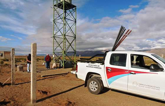 La escuela y la comunidad de Cerro Negro tendrán un mejor servicio de agua potable