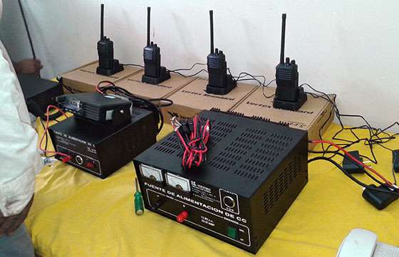 Nuevo equipamiento de comunicación para el Área Operativa de Santa Victoria Este