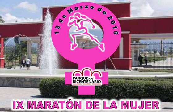 Mañana se realizará la Maratón de la Mujer en el Parque del Bicentenario