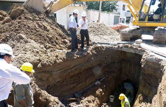 Importante obra de saneamiento beneficiará al barrio San Antonio