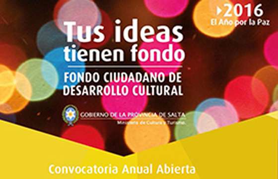 Vence la primera convocatoria para el Fondo Ciudadano de Desarrollo Cultural